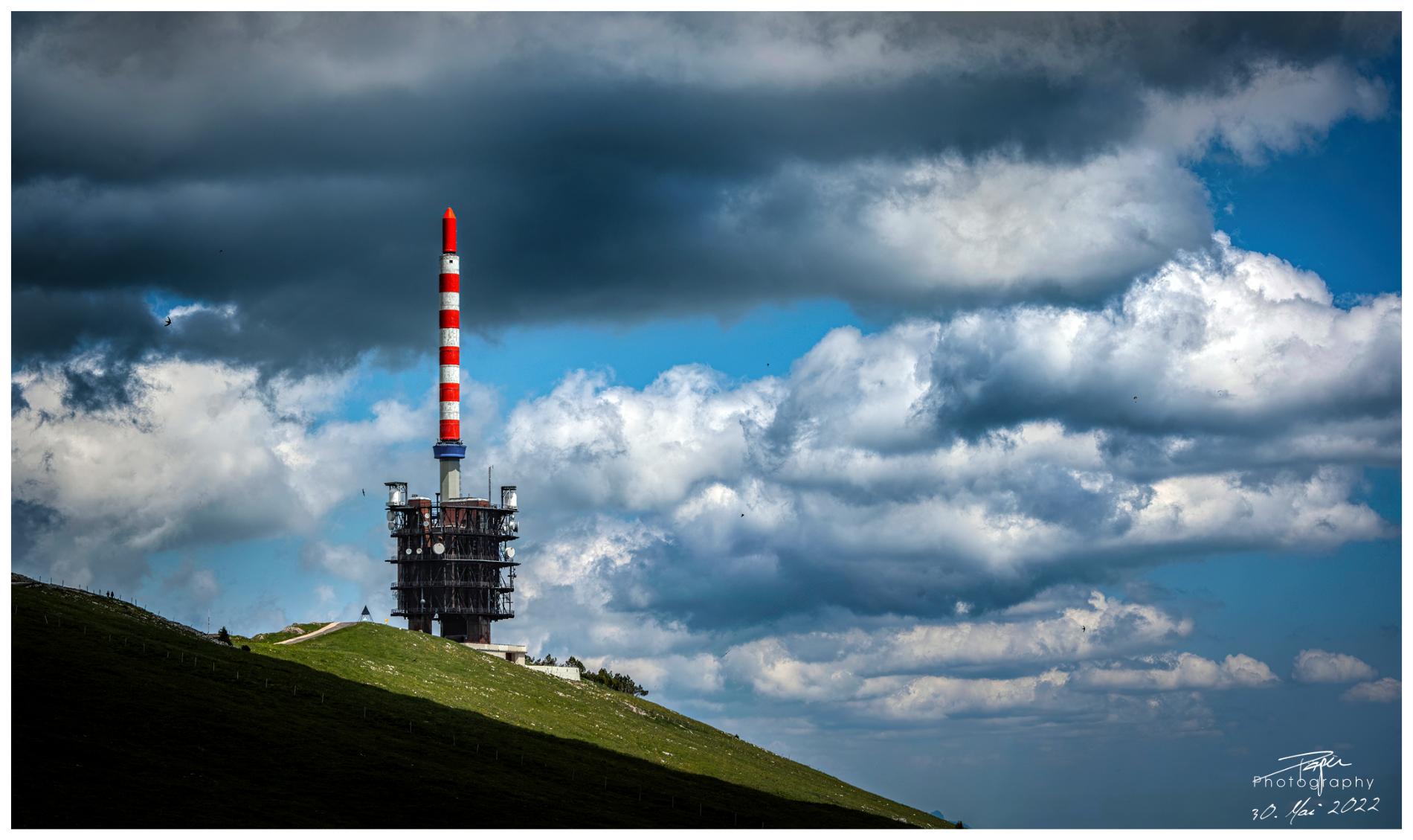 30.05.2022 - Sendeanlage Nods Chasseral