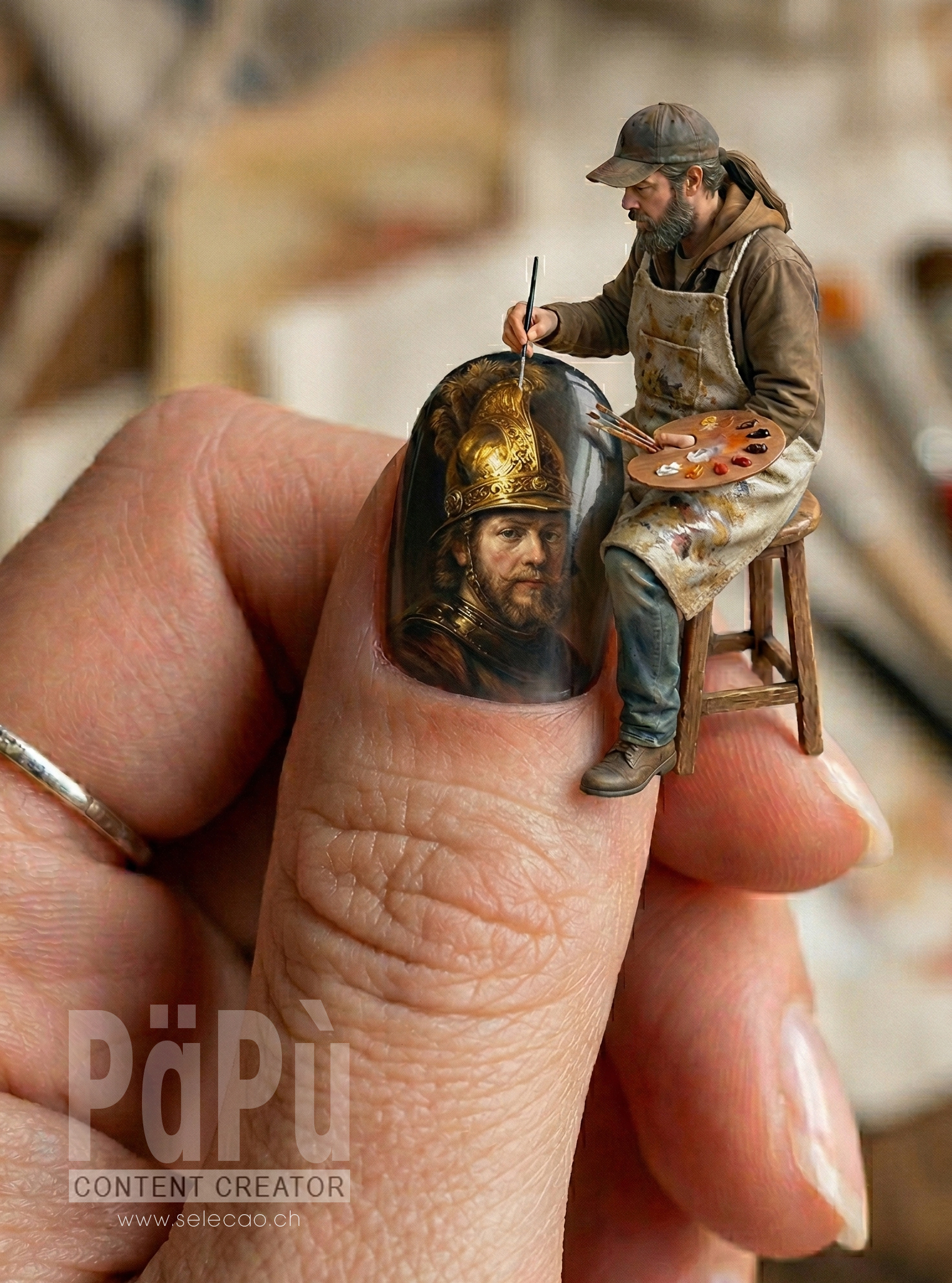 Rembrand (Der Mann mit dem Helm)