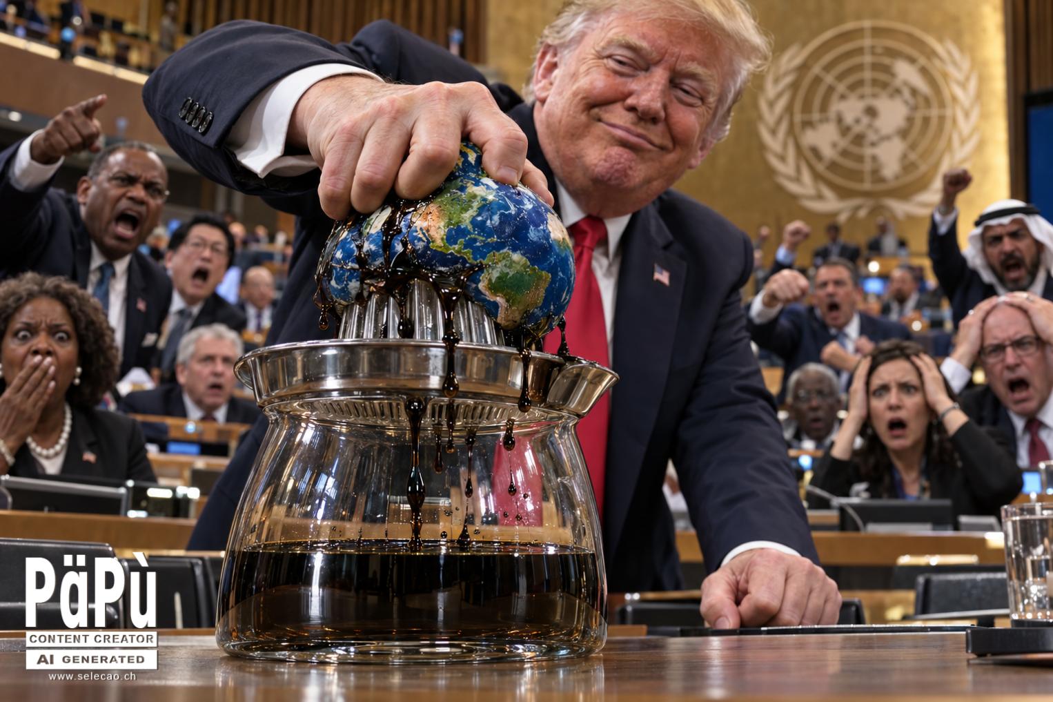 Trump: “The oil belongs to me alone!”