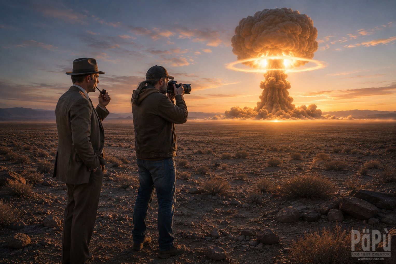 Zeitreise zum ersten Atombombentest