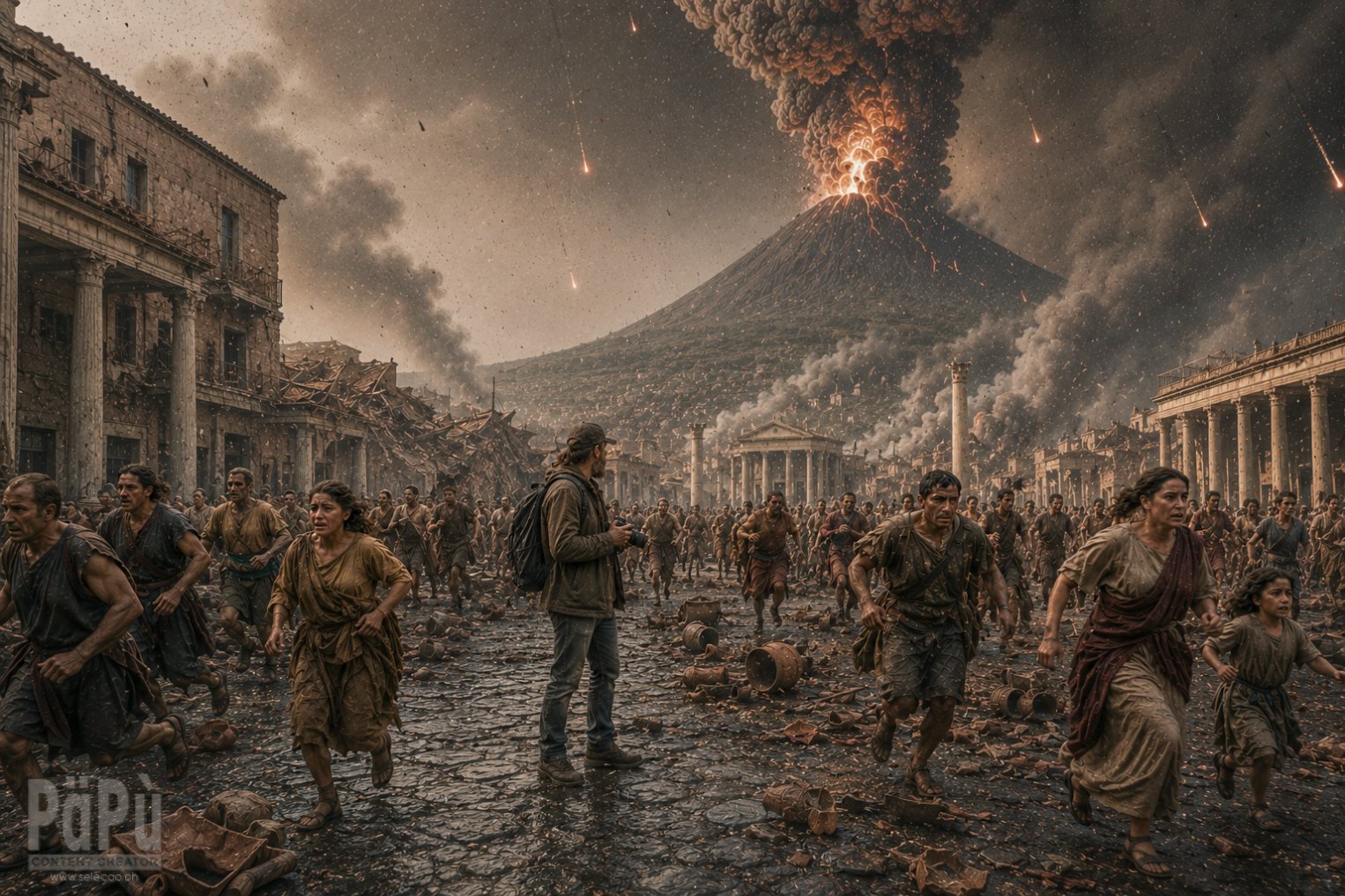 Zeitreise zum Untergang von Pompeji