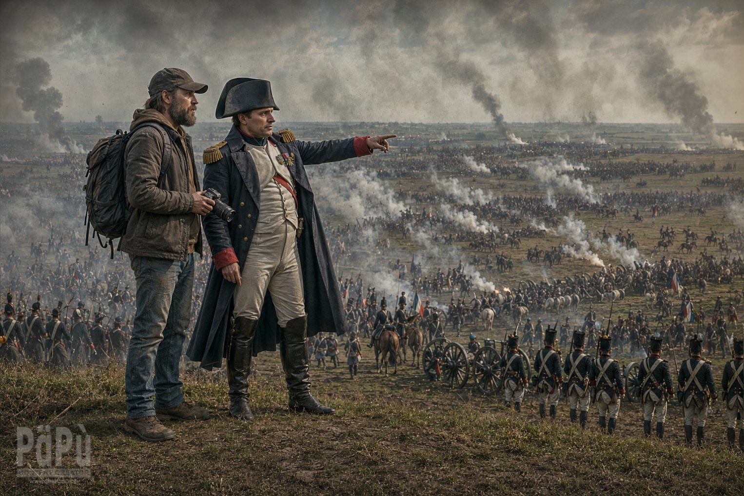 Zeitreise zur Schlacht bei Waterloo